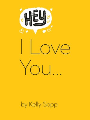 cover image of Hey, I Love You